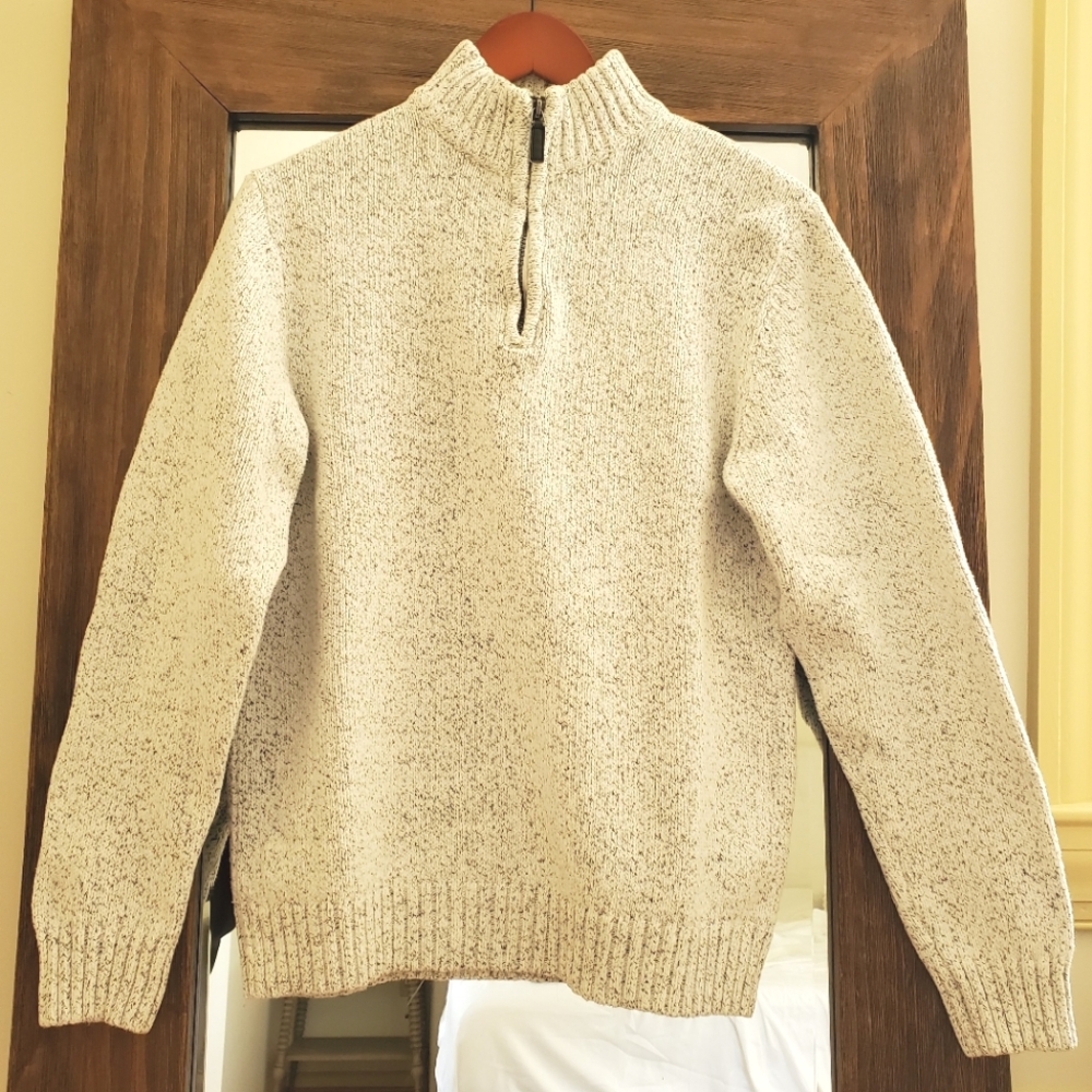 Chaps 1/4 Zip Sweater, size small